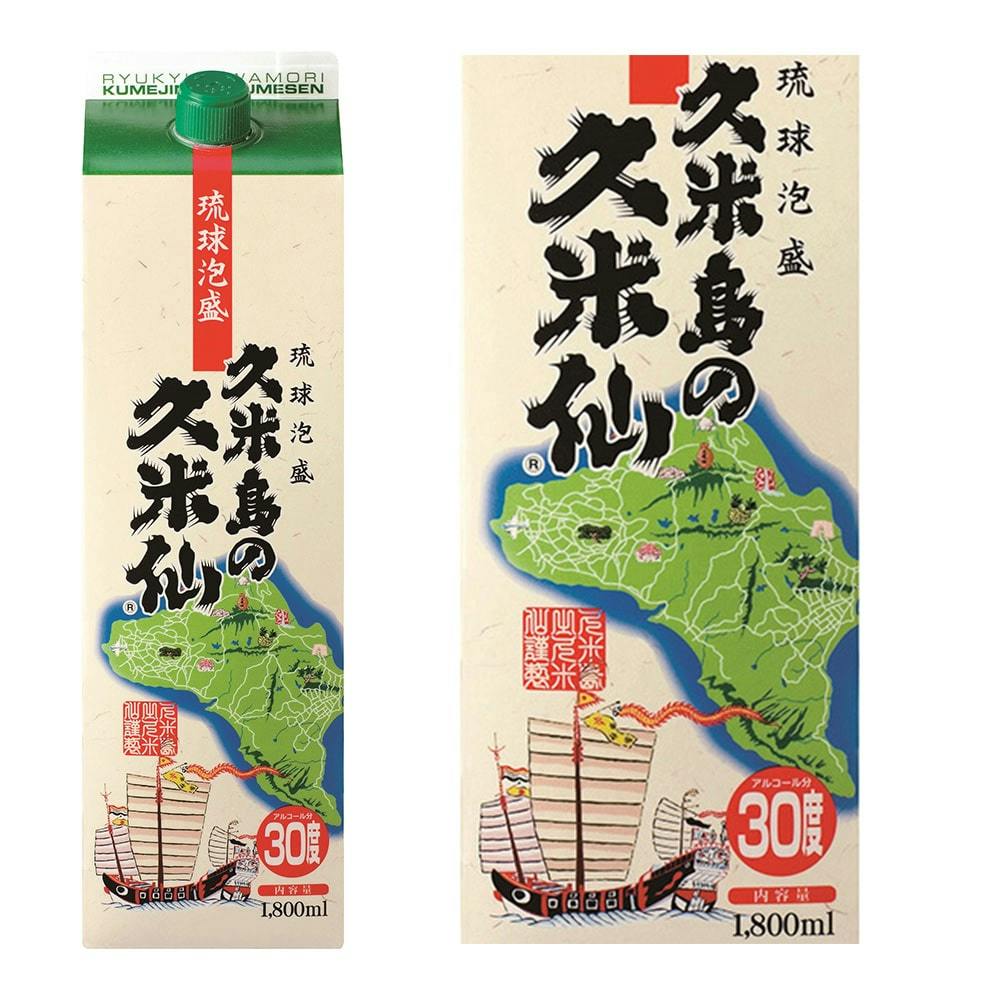 琉球泡盛 久米島の久米仙 30度 1800ml