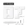 atHome スタンドバー 4 ホワイト AP-3027A