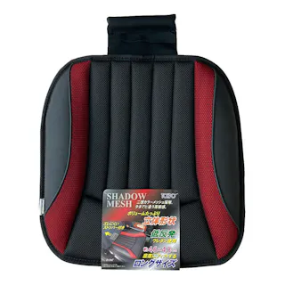 シャドーメッシュ馬蹄クッション レッド シングル SMBT92327