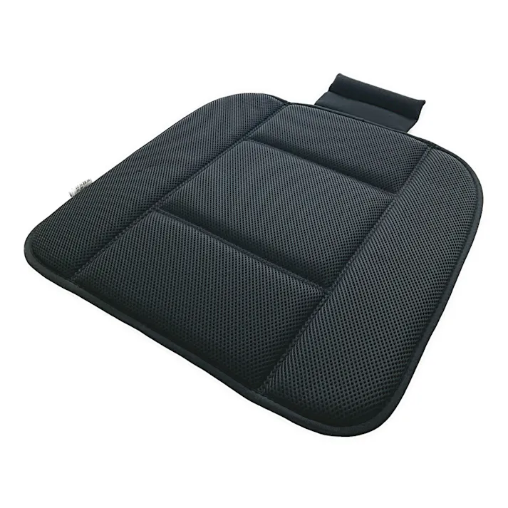 ポケットメッシュシクッション ブラック シングル