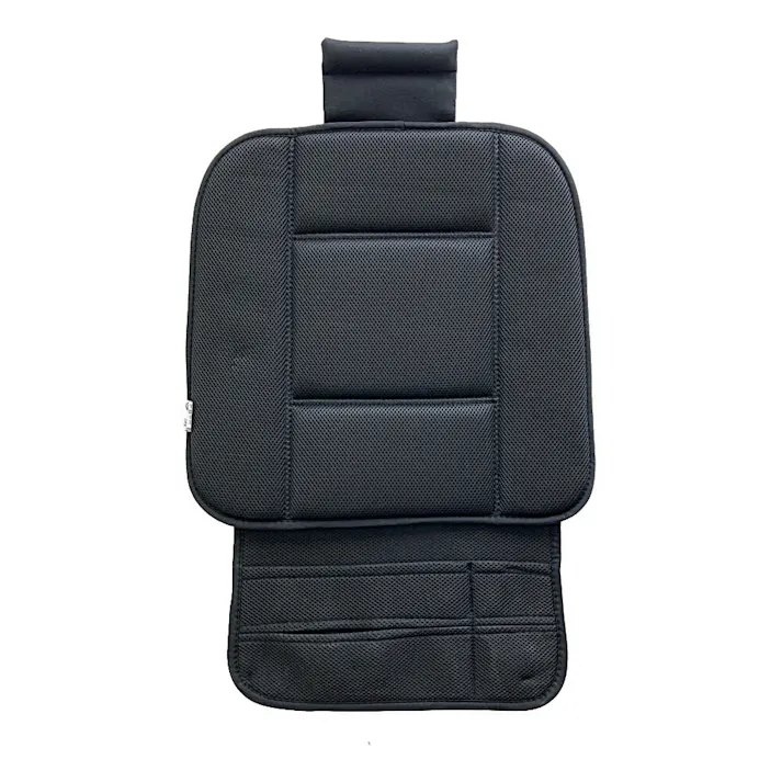 ポケットメッシュシクッション ブラック シングル