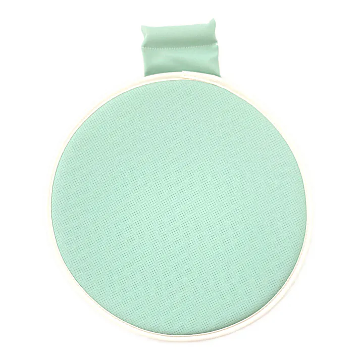 ライトレザーラウンドクッション グリーン