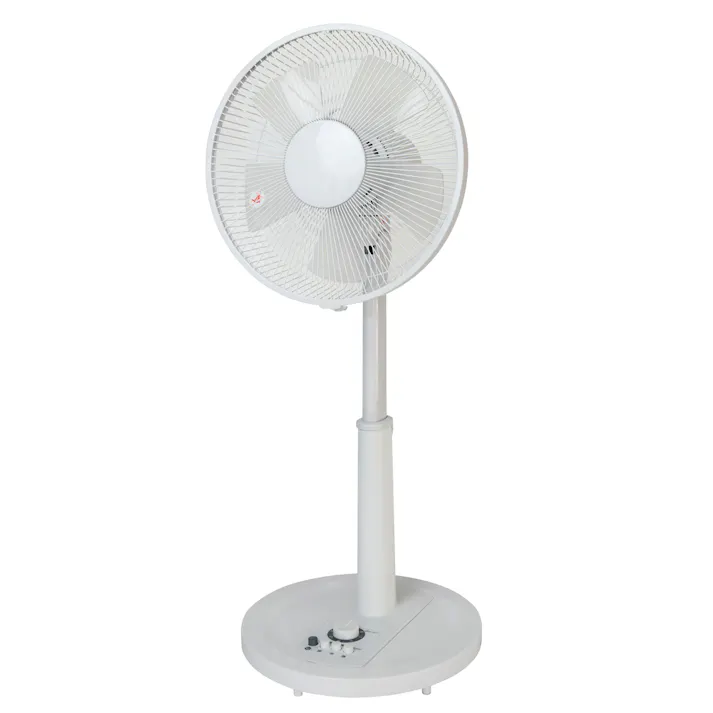 リビング扇風機 メカ(ボタン)式 30cm ホワイト KI-1710(W)