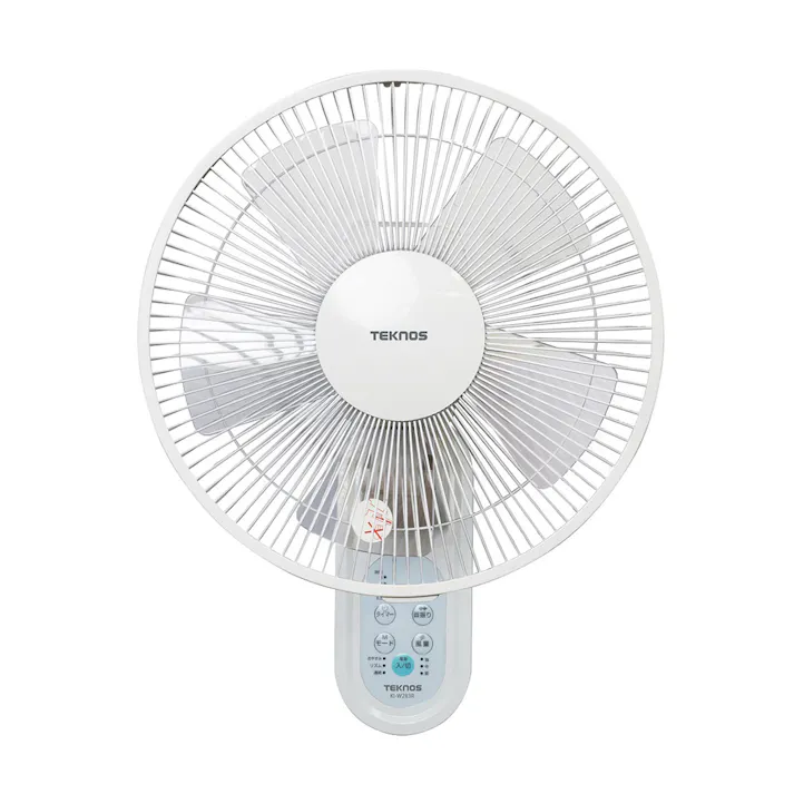 テクノス 壁掛け扇風機 フルリモコン KI-W283R