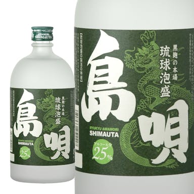 島唄 泡盛 25度 720ml【別送品】