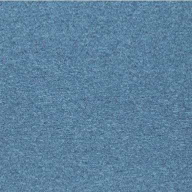 【CAINZ-DASH】ワタナベ工業 タイルカーペット　ブルー　５０ｃｍ×５０ｃｍ PX-3022【別送品】