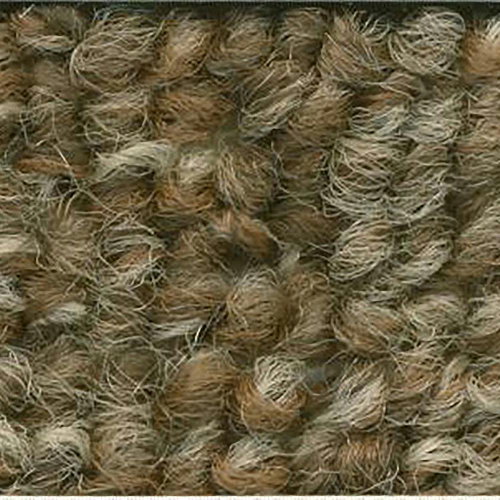 丸巻じゅうたん コルトループ ブラウン 8畳