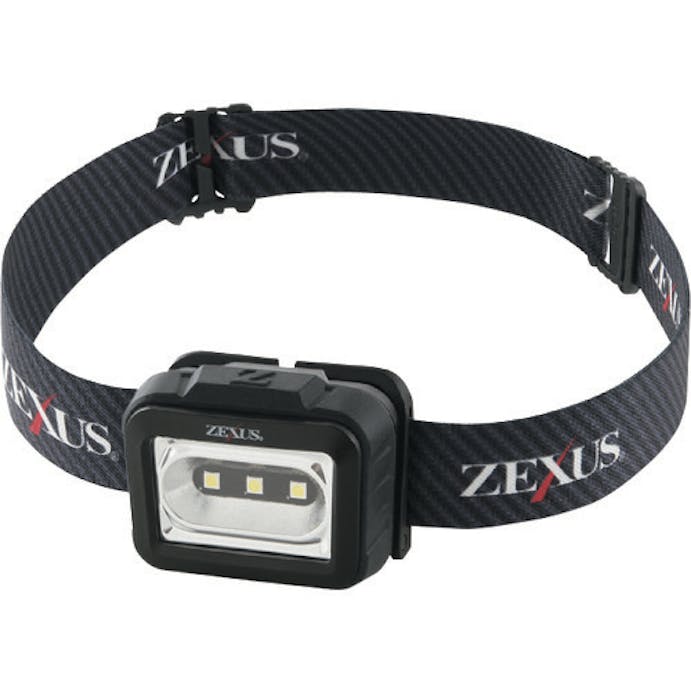 【CAINZ-DASH】冨士灯器 ＬＥＤ　ヘッドライト　ＺＸ－１５５　明るさ１６０ｌｍ　７０ｈ ZX-155【別送品】