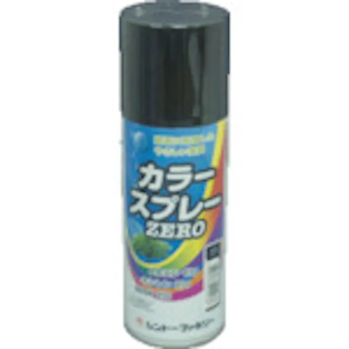 【CAINZ-DASH】シントーファミリー カラースプレーZERO ブラック 9972003【別送品】