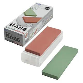 ナニワ研磨 BASE double 荒砥石/中砥石 #200/#100 ケーススタンド付 QA-0240