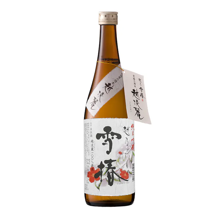 (新潟県)越乃雪椿 純米吟醸・越淡麗 720ml【別送品】