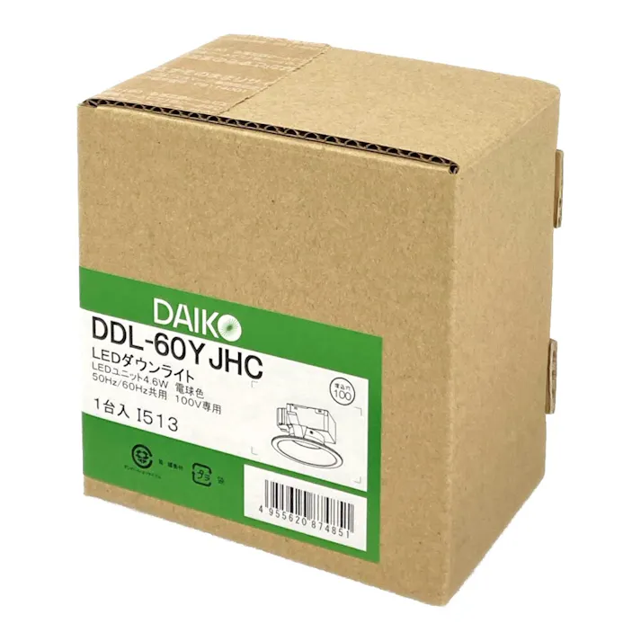 大光 ダウンライト 電球色 DDL-60YJHC