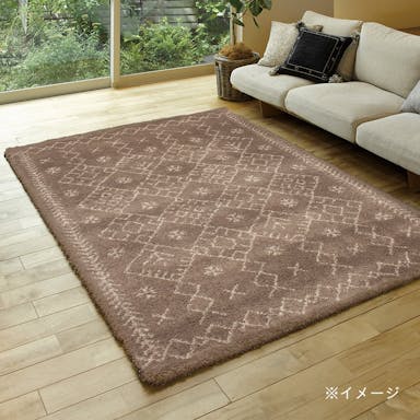 ウィルトンラグ ロイヤルノマディック モロッコ ブラウン 160×230cm(販売終了)