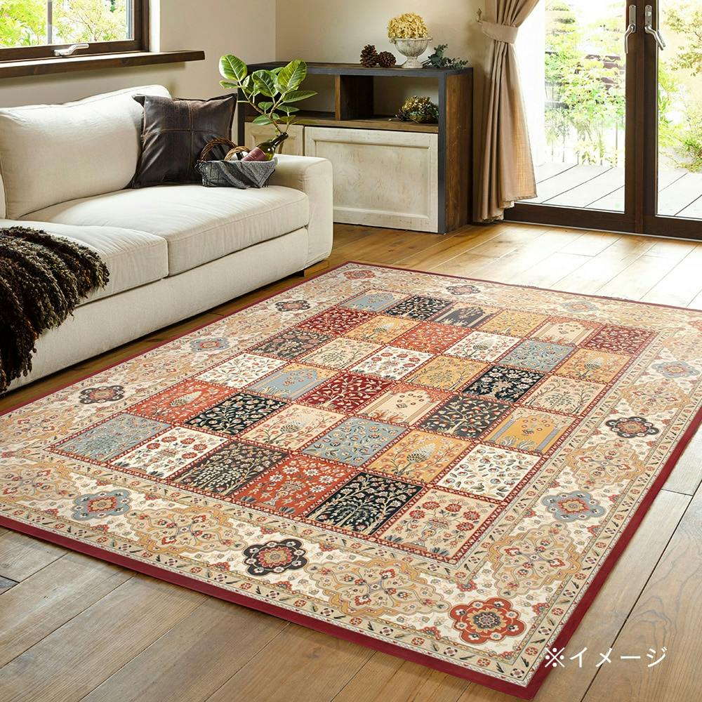 KOEKI 弘益 SIEVE ラグ SVE-RG001 blend rug(MGN) モスグリーン