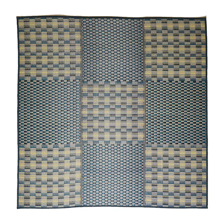 い草パフラグ キハチ裏貼り ブルー 180×180cm(販売終了)