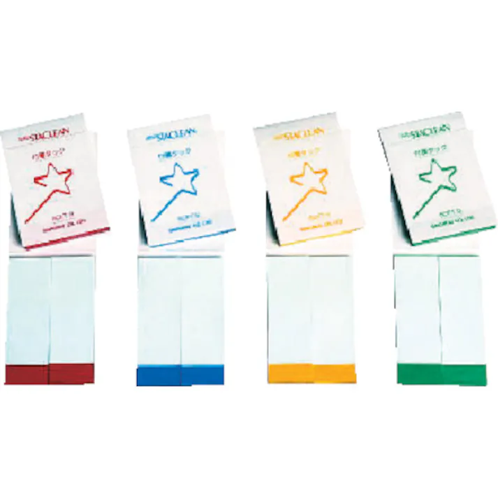 【CAINZ-DASH】桜井 クリーンルーム用文房具 ニュ-スタクリン付箋タック赤 (30枚入) SCFTR【別送品】