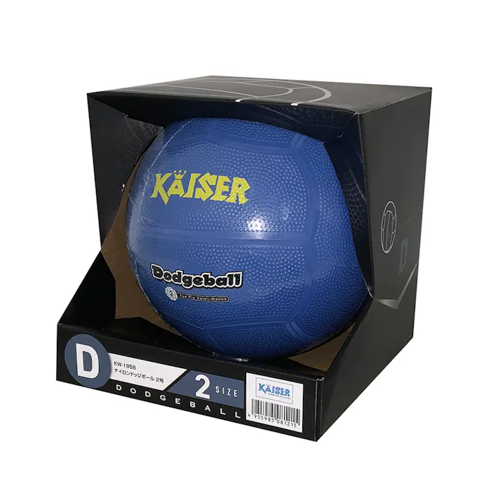 Kaiser ナイロンドッジボール 2号 ブルー KW-185B