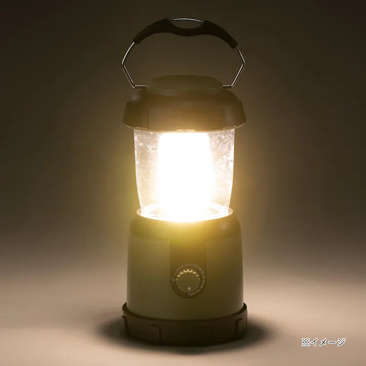 BUNDOK LEDランタン カーキ BD-275KA