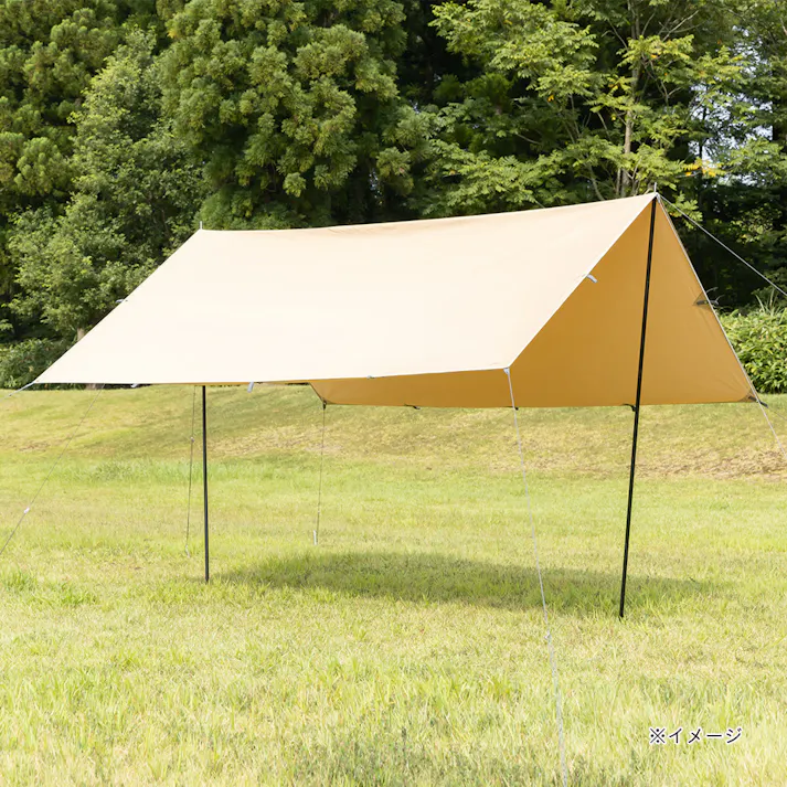 BUNDOK スクエアタープ BDK-23BE