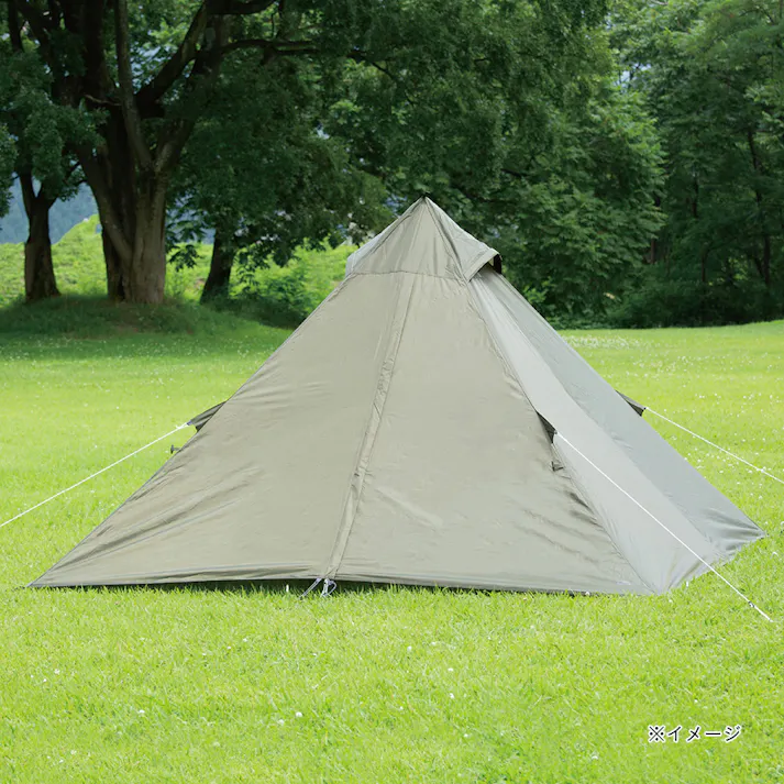 BUNDOK ソロティピー1 オリーブ BDK-75O