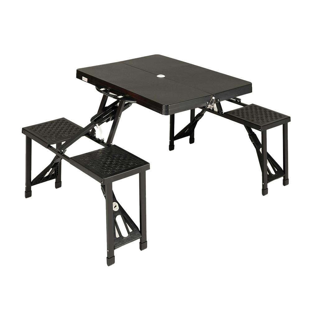 ピクニックテーブルセット K-190BK | キャンプ・バーべーキュー用品