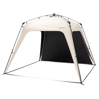 クイックタープ 250cm 遮光遮熱 アイボリー/ブラック K-138BK