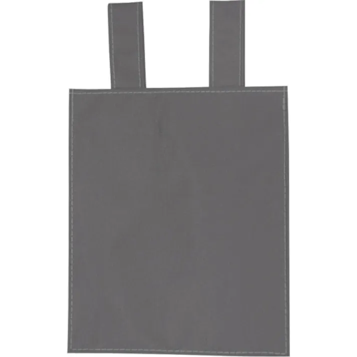 【CAINZ-DASH】藤井電工 胴ベルト型墜落制止用器具用ロープ収納袋 MR-41 シルバー 190mm×220mm ナイロン帆布製 MR-41-SL-HD【別送品】