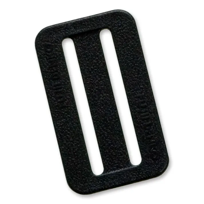 藤井電工 ツヨロン 胴ベルト型墜落制止用器具用部品 D環止め 2つ穴 LT-P51-BLK-HD