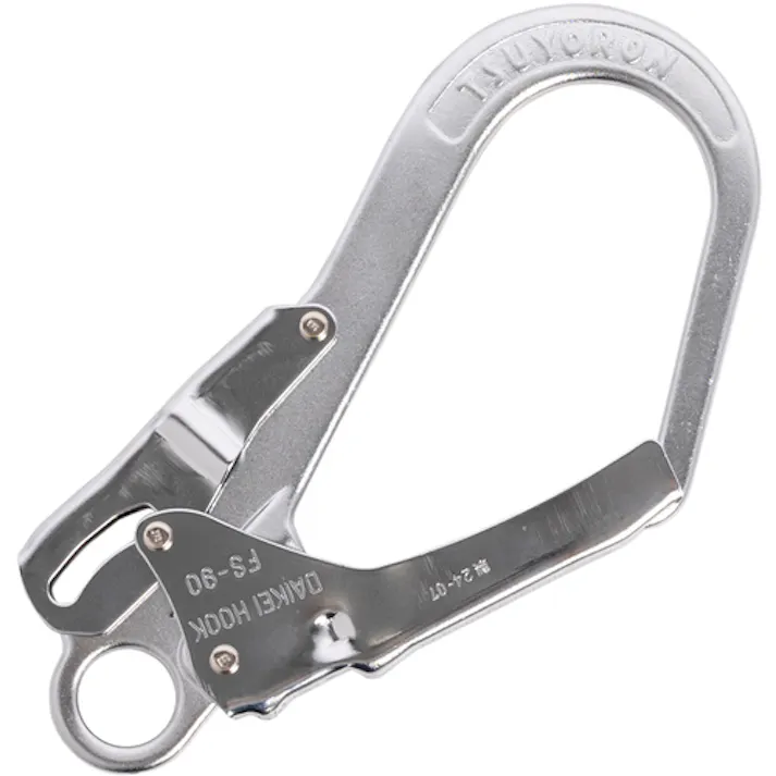 【CAINZ-DASH】藤井電工 墜落制止用器具用部品 大口径フック FS-90 FS-90【別送品】