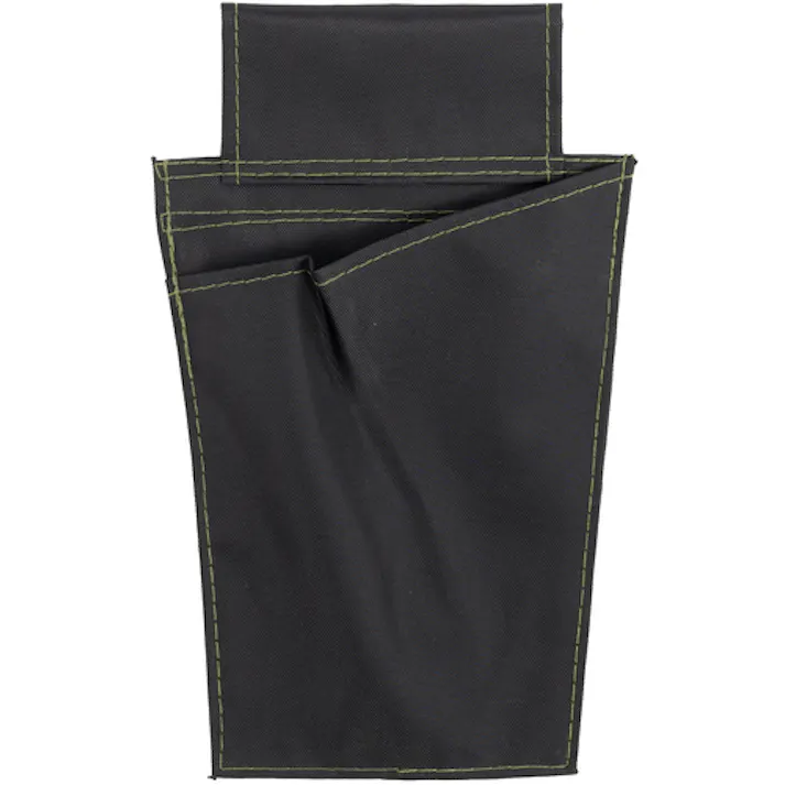 【CAINZ-DASH】藤井電工 胴ベルト型墜落制止用器具用ロープ収納袋 MR-46 黒色 120mm×200mm ナイロン帆布製 MR-46-BLK-HD【別送品】