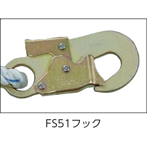 CAINZ-DASH】藤井電工 ブロック取付け用台付ロープ DR－1000 DR