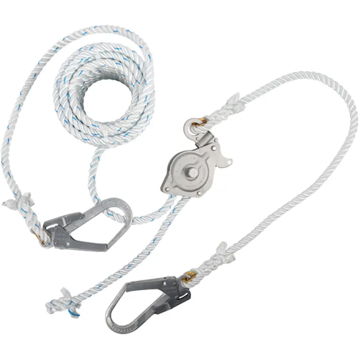 【CAINZ-DASH】藤井電工 水平移動用緊張器付親綱 緊張器GCハリップ+水平親綱 三つ打ちナイロンロープφ16×15m GCH-15 GCH-15-BX【別送品】