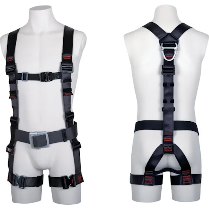 【CAINZ-DASH】藤井電工 飛燕ハーネス ハーネス本体のみ 胴ベルト付き ダークグレー Mサイズ TH-506-OT-DG-M-BX【別送品】