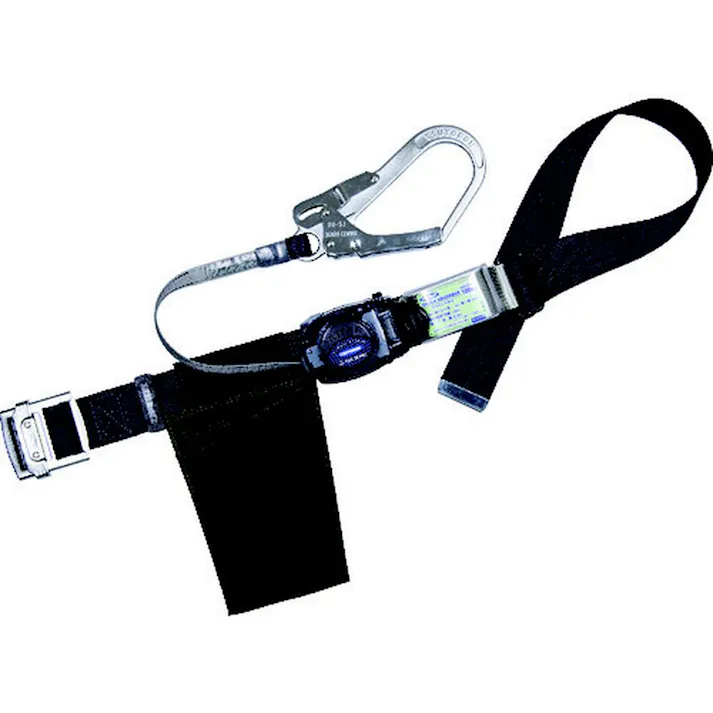 藤井電工 ツヨロン 胴ベルト型墜落制止用器具 ロック機能付き 黒 Lサイズ TB-RN-590-BLK-L-BP