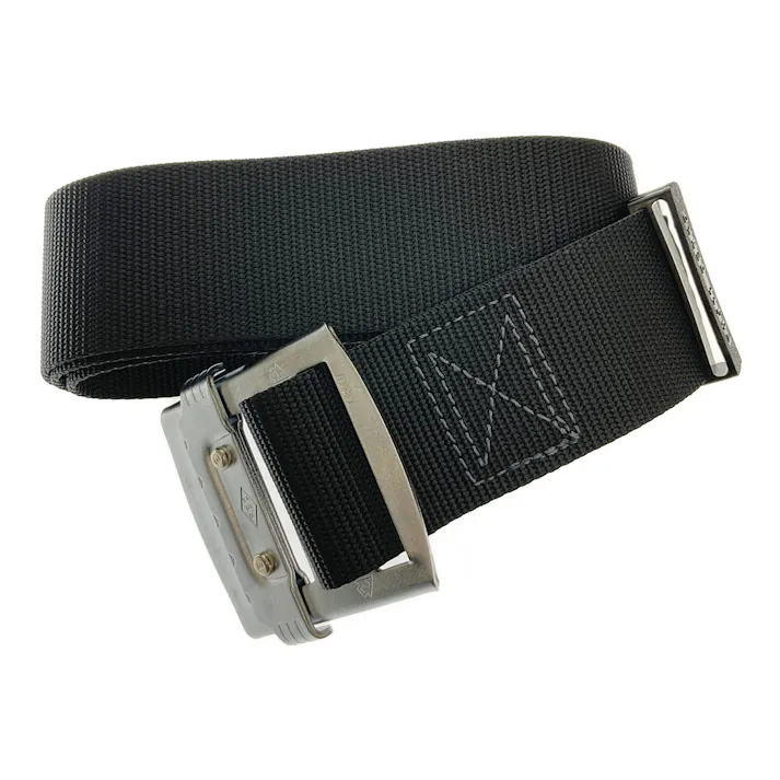 藤井電工 ツヨロン 胴ベルトのみ スチールスライドバックル 黒 Lサイズ TUB-L90N-BLK-L-BP