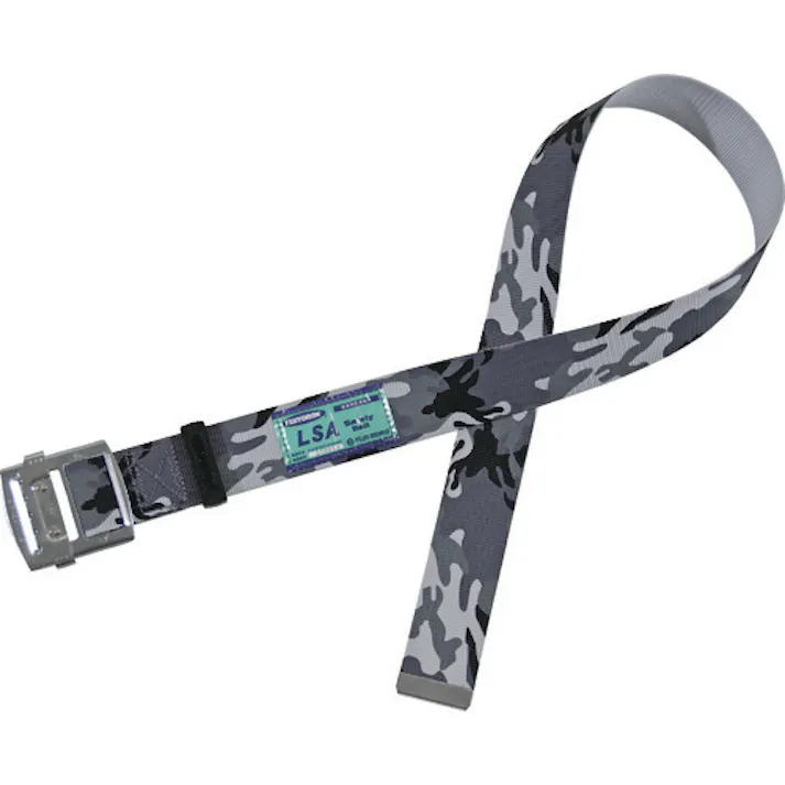 【CAINZ-DASH】藤井電工 胴ベルトのみ スチールスライドバックル シルバー Mサイズ 幅50MM×長さ1200MM TUB-L90N-SL-M-BP【別送品】