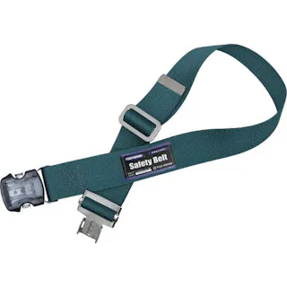 【CAINZ-DASH】藤井電工 胴ベルトのみ ワンタッチバックル 青緑 Mサイズ 幅50MM×長さ1200MM TUB-SOTN-BG-M-BP【別送品】