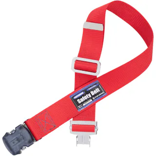 【CAINZ-DASH】藤井電工 胴ベルトのみ ワンタッチバックル 赤 Mサイズ 幅50MM×長さ1200MM TUB-SOTN-R-M-BP【別送品】