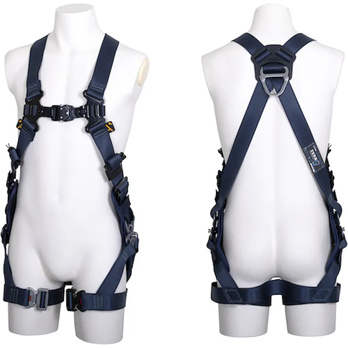 【CAINZ-DASH】藤井電工 ZERO-Gハーネス ハーネス本体のみ 紺 Lサイズ 腿水平タイプ スタンダードグレード TH-520H-OT-BL-L-SG-BX【別送品】