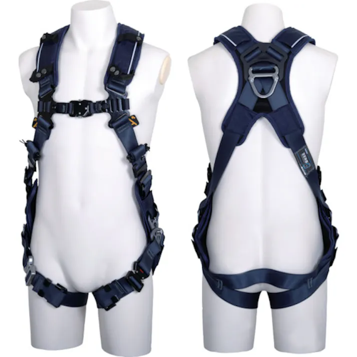 【CAINZ-DASH】藤井電工 ZERO-Gハーネス ハーネス本体のみ 紺 Lサイズ 腿Vタイプ ミドルグレード TH-520V-OT-BL-L-MG-BX【別送品】