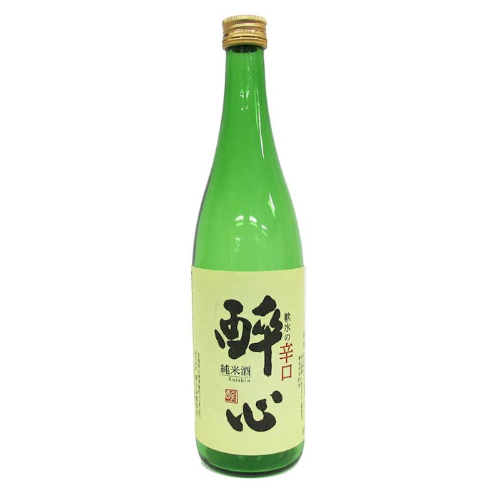 【指定住所配送P10倍】(広島県)醉心 軟水の辛口純米酒 720ml【別送品】