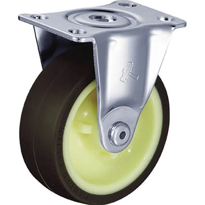 ハンマー 固定式ウレタン車輪 ナイロンホイール 420R-UR25 25mm