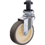 ハンマーキャスター パイプ差込み旋回式ウレタン車輪(ナイロンホイール)125mm φ38用 4202EN-UR125 パイプ差し込み式キャスター(ウレタン車) ハンマーキャスター パイプ差込み旋回式ウレタン車輪(ナイロンホイール)125mm φ38用 4202EN-UR125 パイプ差し込み式キャスター(ウレタン車)