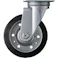 【CAINZ-DASH】ハンマーキャスター 旋回式ゴム車輪 150mm 420S-R150【別送品】