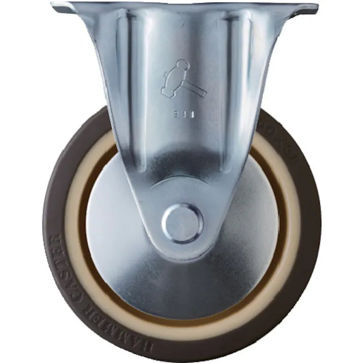 【CAINZ-DASH】ハンマーキャスター キャスター固定ウレタン車150mm 420SR-UB150【別送品】