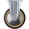 【CAINZ-DASH】ハンマーキャスター 固定式ウレタン車輪(ラジアルボールベアリング)150mm 420SRP-UB150【別送品】