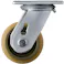 【CAINZ-DASH】ハンマーキャスター 重荷重用旋回式ウレタン車輪(イモノホイール・ラジアルボールベアリング)100mm 500BPS-CU100【別送品】