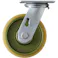 【CAINZ-DASH】ハンマーキャスター 重荷重用旋回式ウレタン車輪(イモノホイール・ラジアルボールベアリング)150mm 500BPS-CU150【別送品】