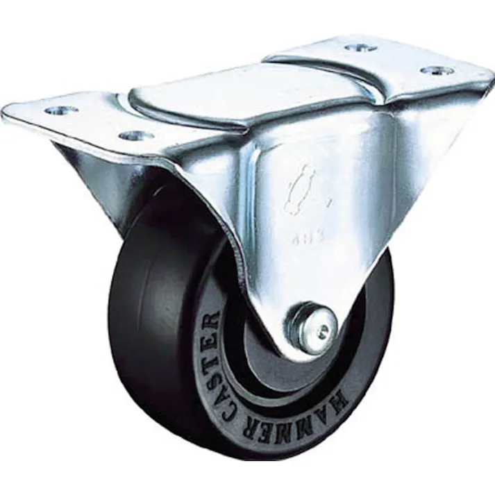 ハンマー Gシリーズ 固定式ゴム車輪 440G-R65 65mm