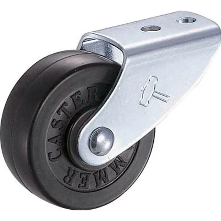 ハンマー 155シリーズ固定式ゴム車輪 155-R50 50mm